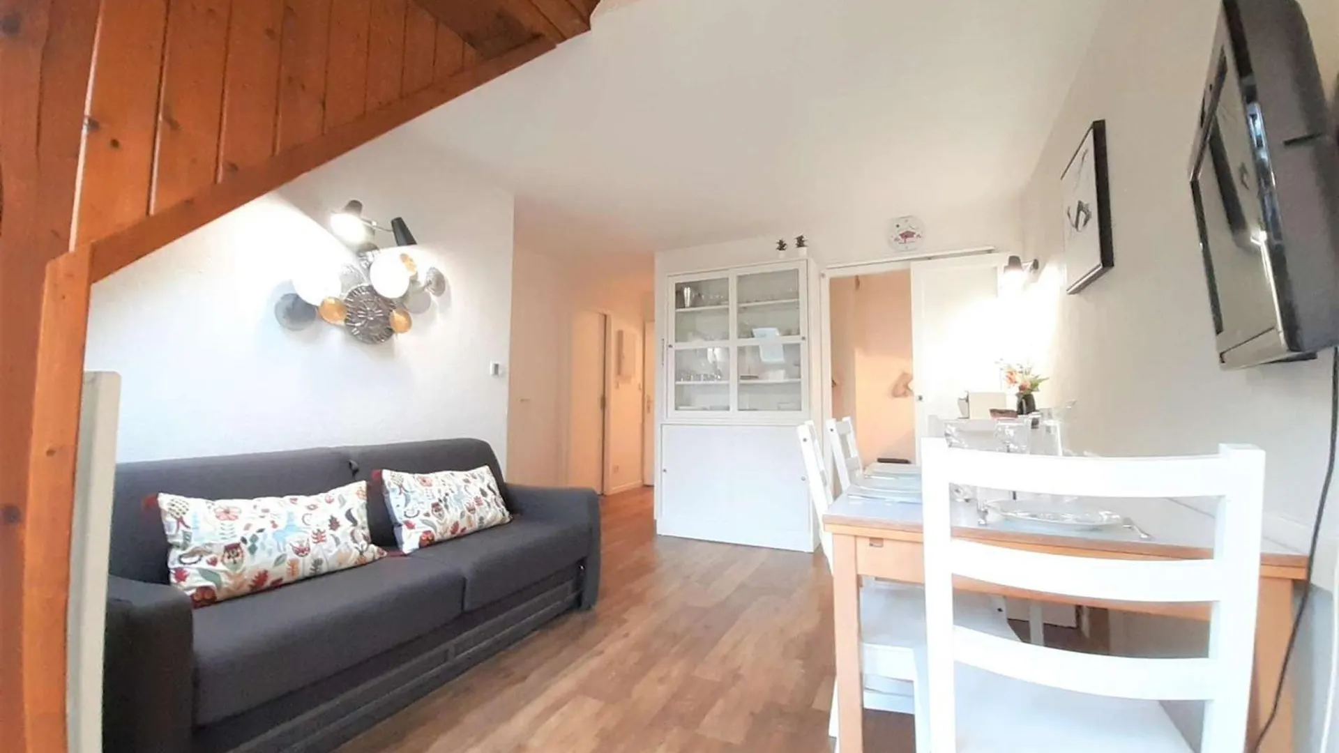 Charmant T2 Sud Avec Bow-Window, Tv, Kitchenette Equipee, Muscu, Sauna, Jacuzzi—Proche St-Lary Soulan - Fr-1-457-284 Vignec France
